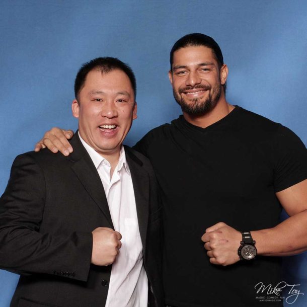 roman reigns and mike toy